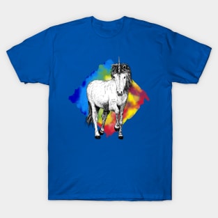 Rainbow unicorn T-Shirt